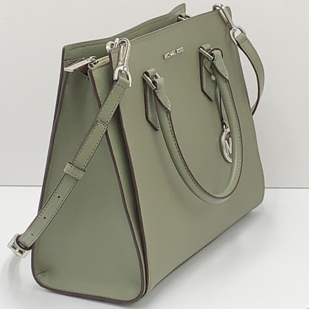 Michael Kors Hope Large Satchel Bag - Picture 14 of 16
